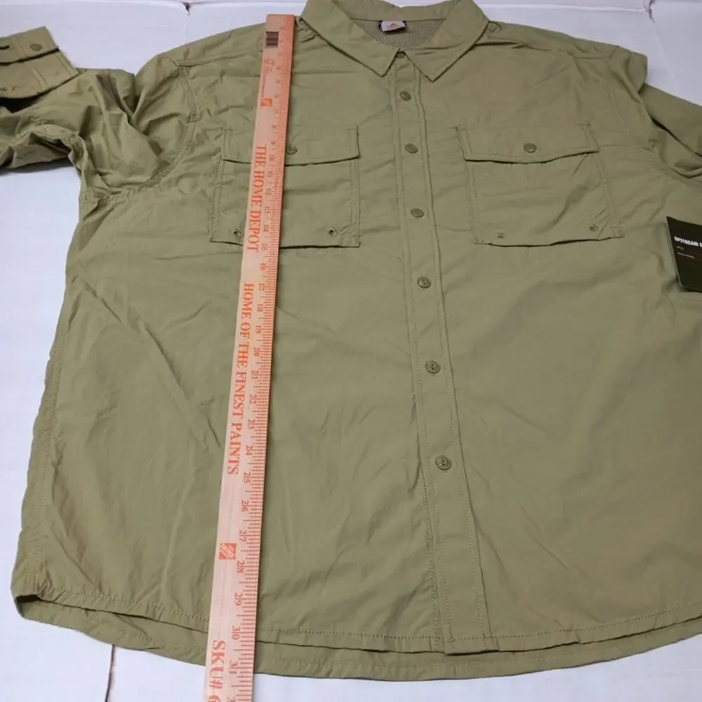 Ozark Trail Upstream Shirt Men's 2XL (50-52)‎ Green Vented